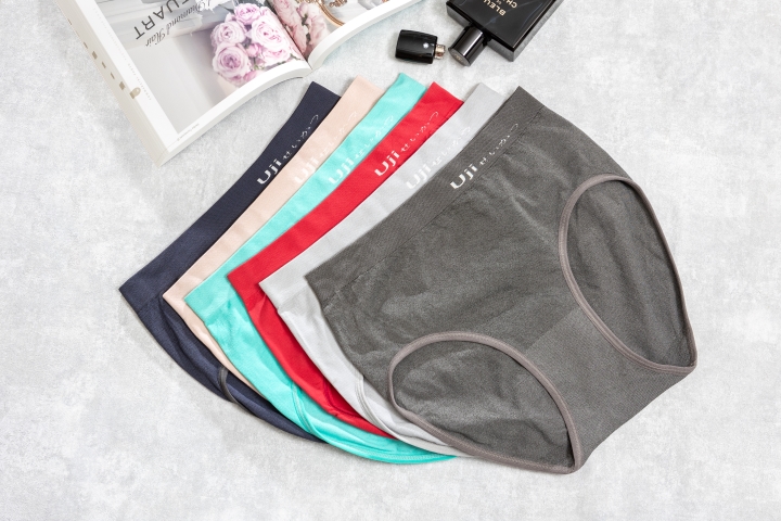 女用無縫永久型抗菌內褲6件組